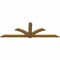 Ekena Millwork Redmond Rough Sawn Timber Gable Bracket, Western Red Cedar, 108"W x 36"H x 2"D x 6"F, 8/12 Pitch GBW108X36X0206RED00RWR - alternate 5